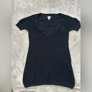 Mossimo Supply Co. Black Knit Top